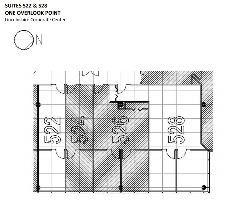 1 Overlook Pt, Lincolnshire, IL en alquiler Plano de la planta- Imagen 1 de 1