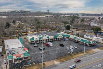 9801-9821 Markham St, Little Rock, AR - VISTA AÉREA  vista de mapa - Image1