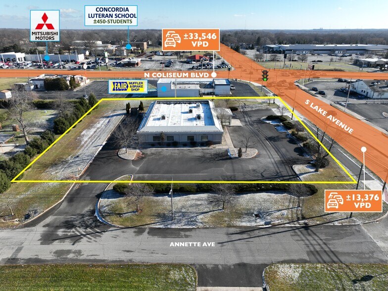 3909 Lake Ave, Fort Wayne, IN en alquiler - Foto del edificio - Imagen 3 de 11