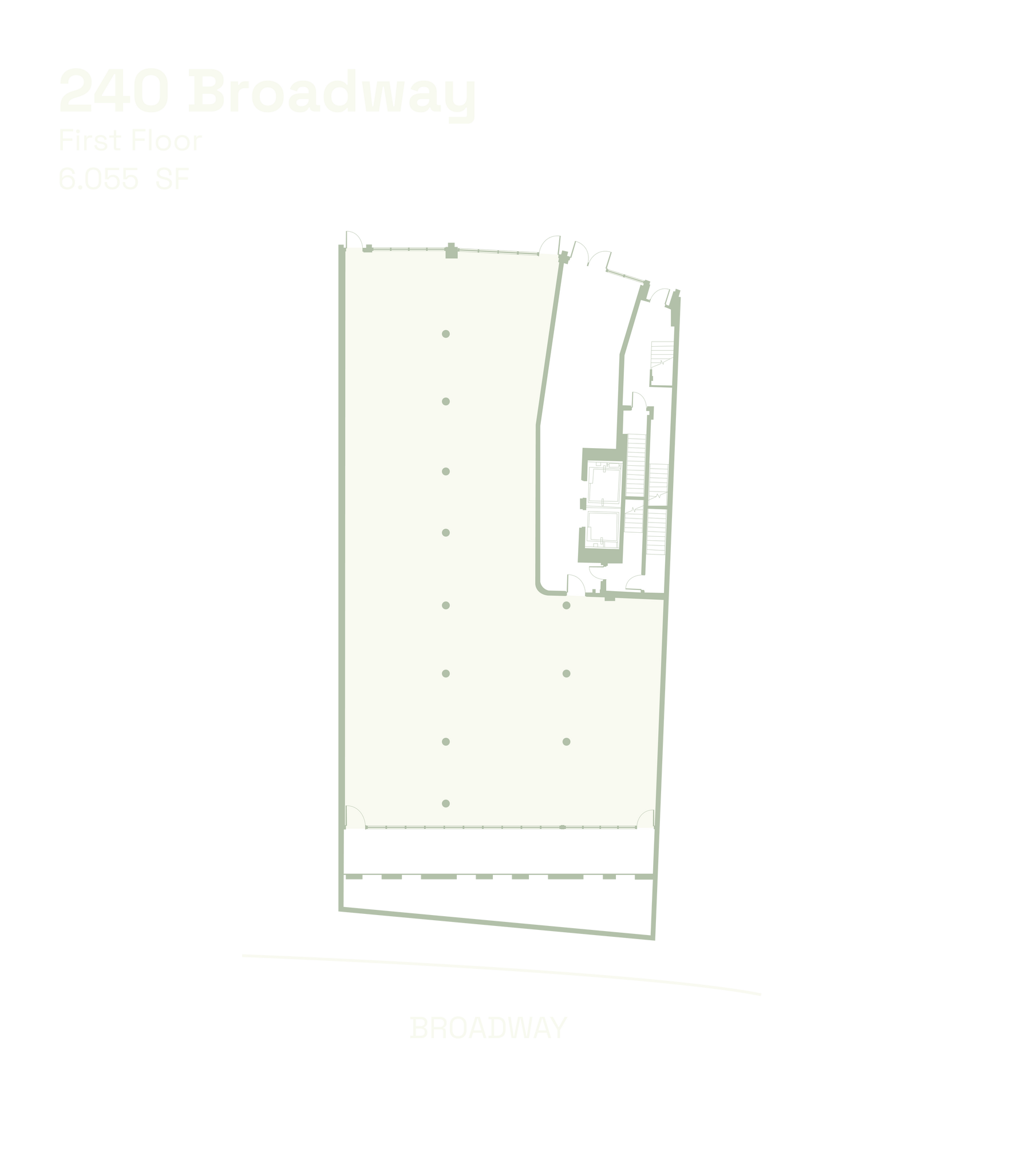 240 Broadway, Brooklyn, NY en alquiler Plano de la planta- Imagen 1 de 4