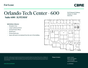 12479 Research Pky, Orlando, FL en alquiler Plano de la planta- Imagen 1 de 1