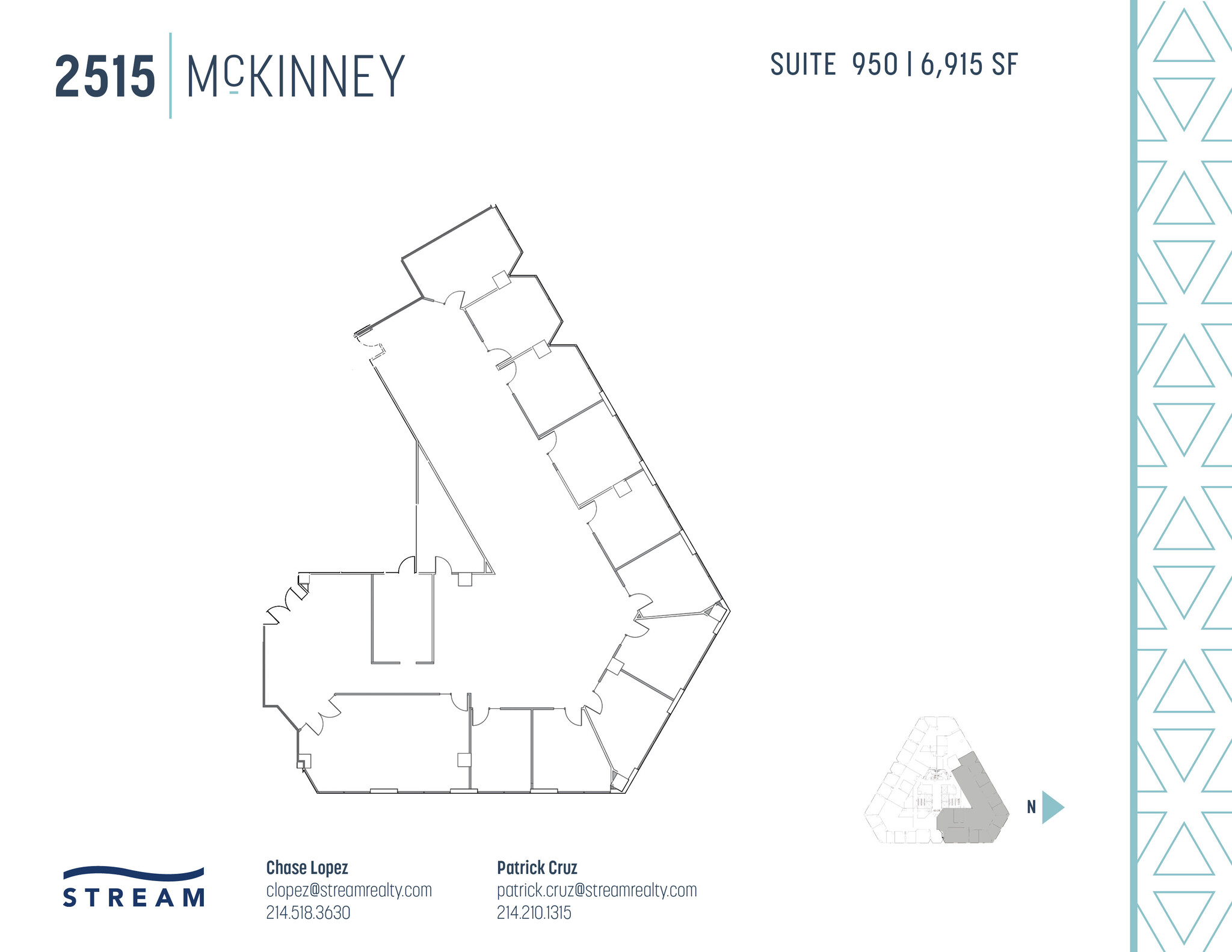 2515 McKinney Ave, Dallas, TX en alquiler Plano de la planta- Imagen 1 de 1