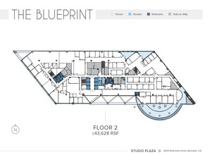 3400 W Riverside Dr, Burbank, CA en alquiler Plano de la planta- Imagen 1 de 1