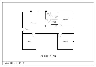 776 E Shaw Ave, Fresno, CA en venta Plano de la planta- Imagen 1 de 1