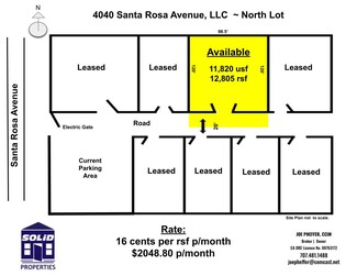 Más detalles para 4028 Santa Rosa Ave, Santa Rosa, CA - Terrenos en alquiler