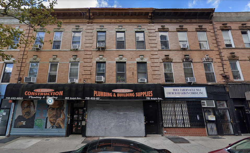 78 Ralph Ave, Brooklyn, NY en alquiler - Foto del edificio - Imagen 1 de 2