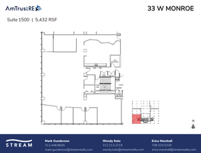 33 W Monroe St, Chicago, IL en alquiler Plano de la planta- Imagen 1 de 1