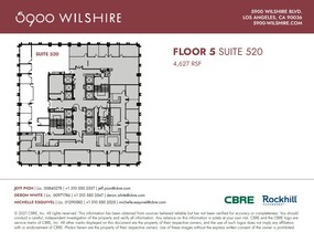 5900 Wilshire Blvd, Los Angeles, CA en alquiler Plano de la planta- Imagen 1 de 1