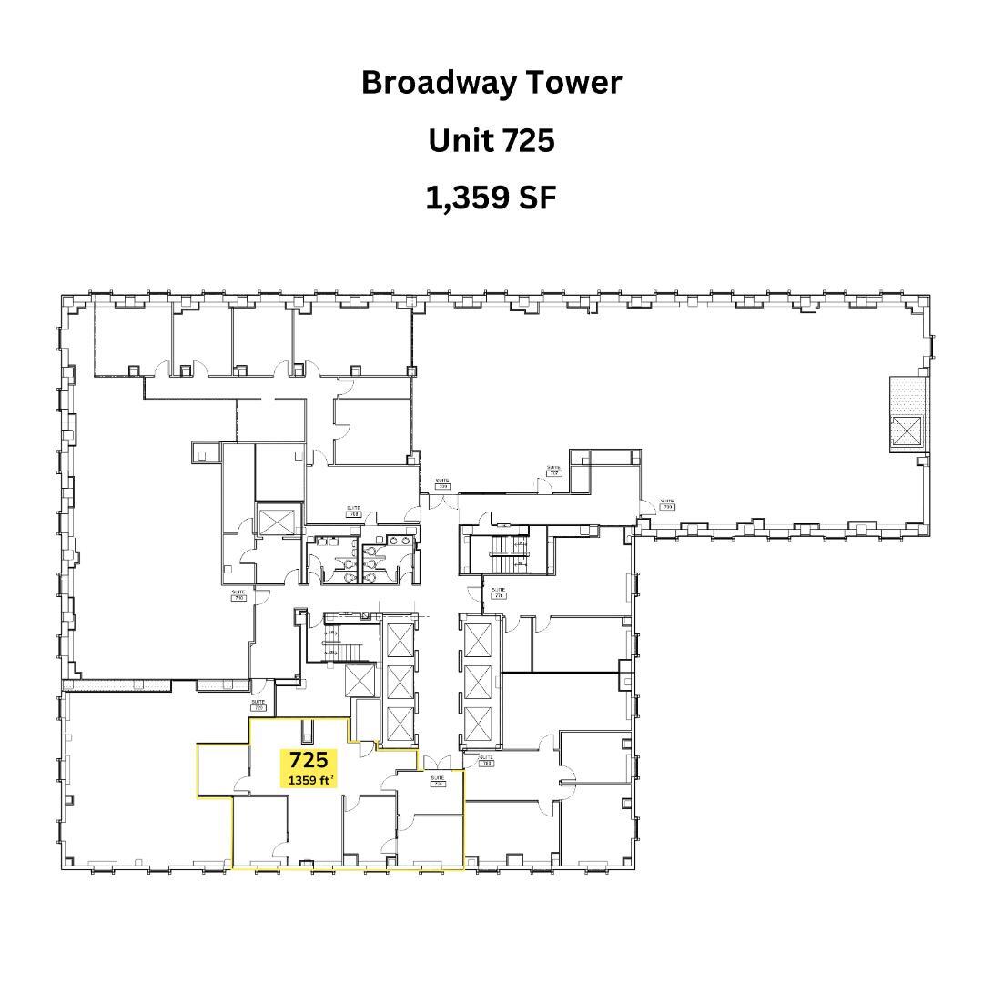 615 N Upper Broadway St, Corpus Christi, TX en alquiler Plano de la planta- Imagen 1 de 3