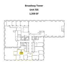 615 N Upper Broadway St, Corpus Christi, TX en alquiler Plano de la planta- Imagen 1 de 3