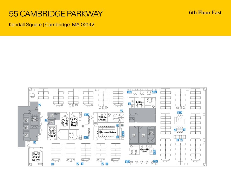 55 Cambridge Pky, Cambridge, MA en alquiler Plano de la planta- Imagen 1 de 1