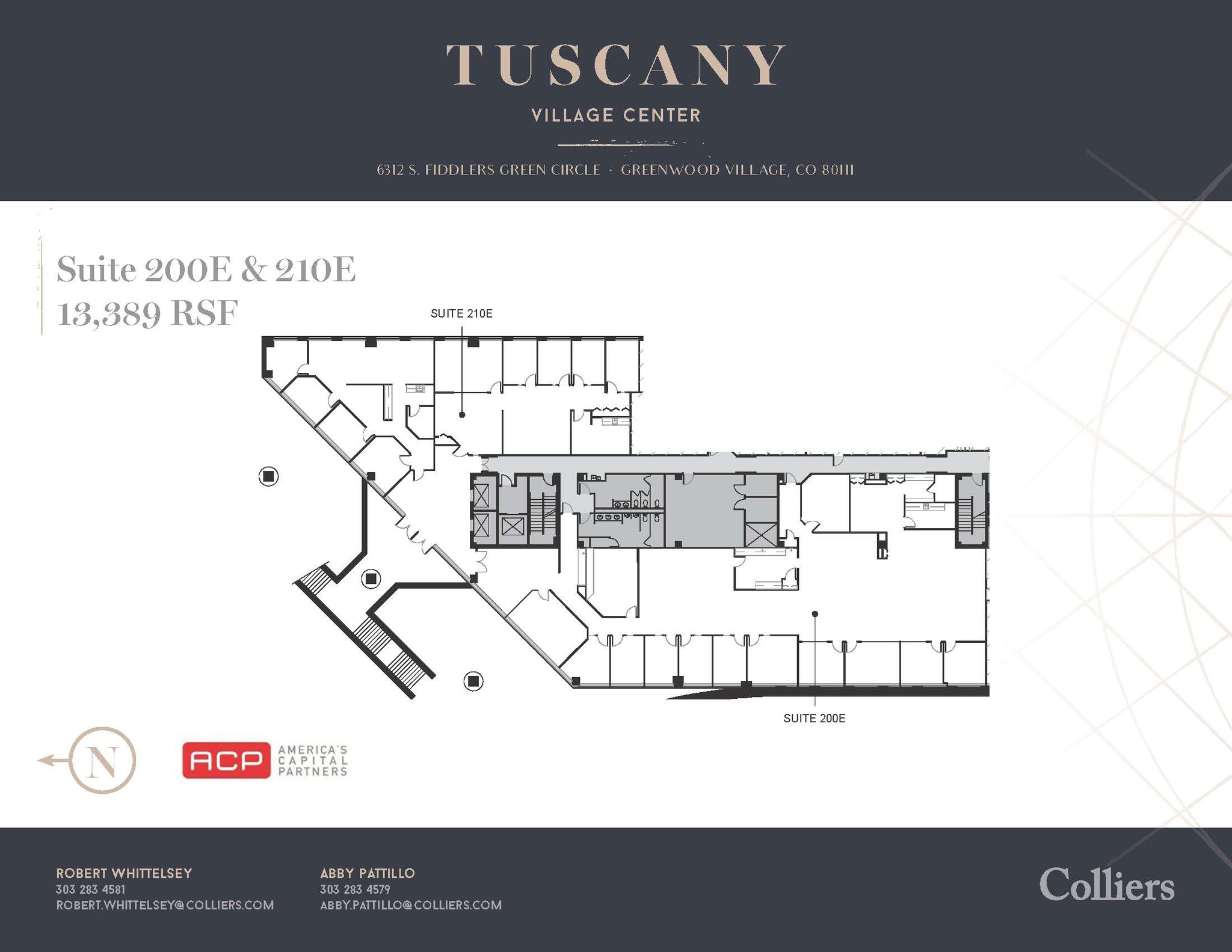 6312 S Fiddlers Green Cir, Greenwood Village, CO en alquiler Plano de la planta- Imagen 1 de 1