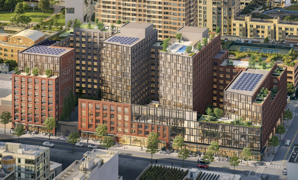 2-33 50th Ave, Long Island City, NY en alquiler - Foto del edificio - Imagen 1 de 3