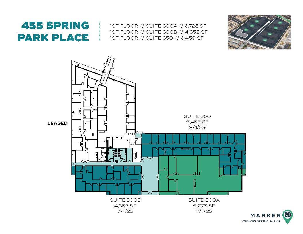 450 Spring Park Pl, Herndon, VA en alquiler Plano de la planta- Imagen 1 de 1