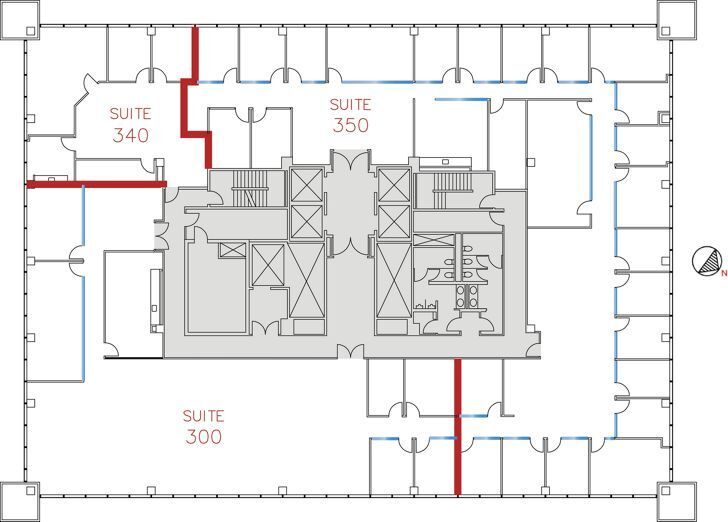 11111 Santa Monica Blvd, Los Angeles, CA en alquiler Plano de la planta- Imagen 1 de 1