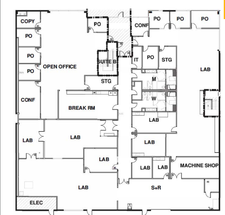 1360 O'Brien Dr, Menlo Park, CA en alquiler Plano de la planta- Imagen 1 de 1