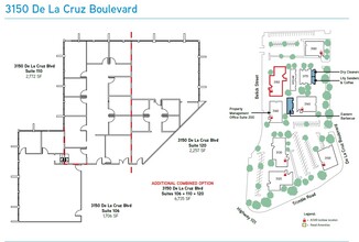 3100 De la Cruz Blvd, Santa Clara, CA en alquiler Plano de la planta- Imagen 2 de 2