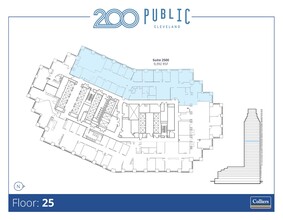 200 Public Sq, Cleveland, OH en alquiler Plano de la planta- Imagen 1 de 1