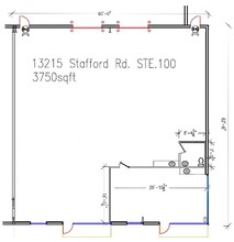 13215 Stafford Rd, Missouri City, TX en alquiler Plano de la planta- Imagen 2 de 23