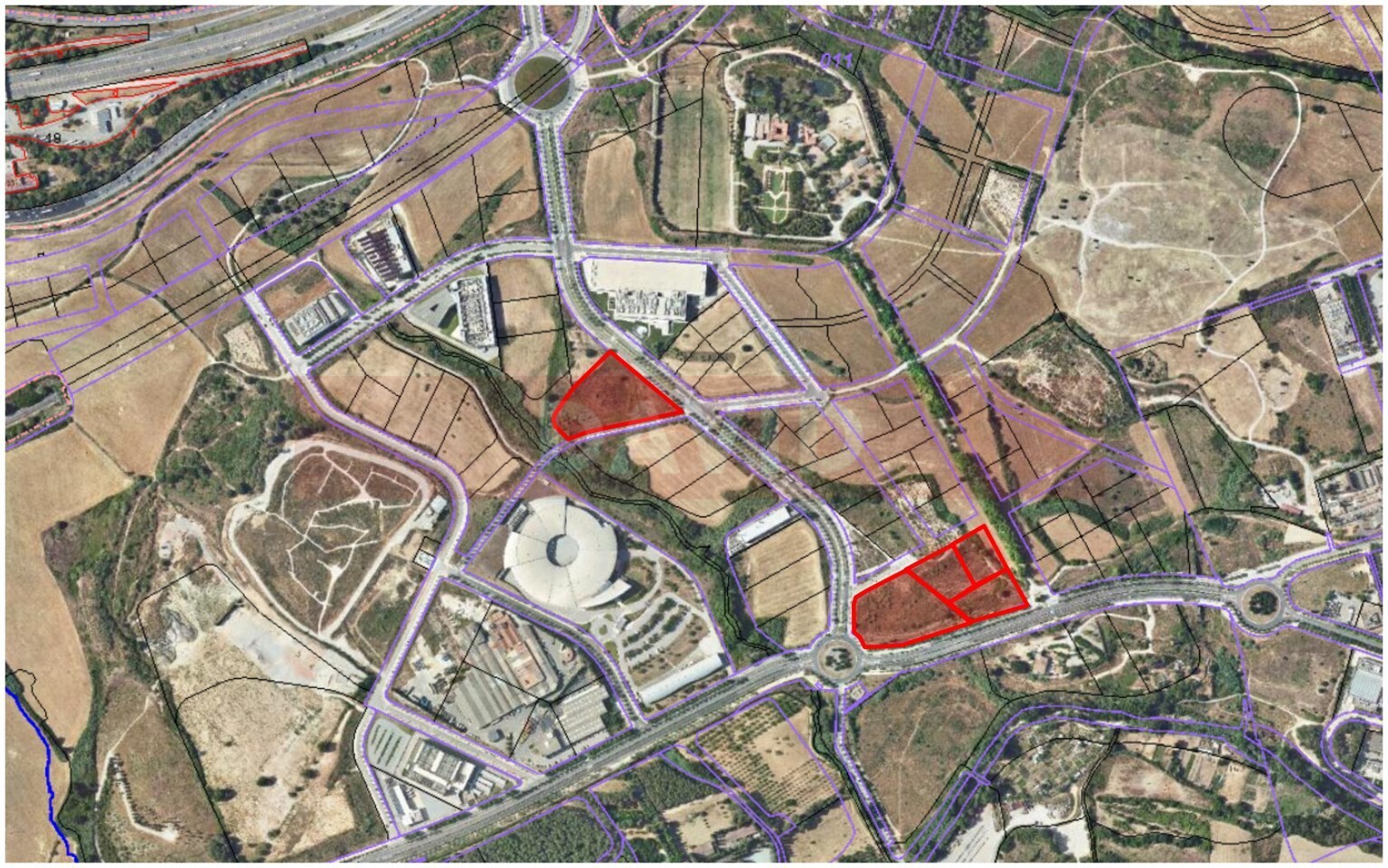 Terreno en Cerdanyola del Vallès, Barcelona en venta Plano de solar- Imagen 1 de 2