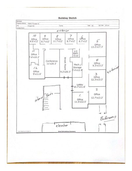 1506 E Franklin St, Chapel Hill, NC en alquiler - Plano del sitio - Imagen 1 de 18