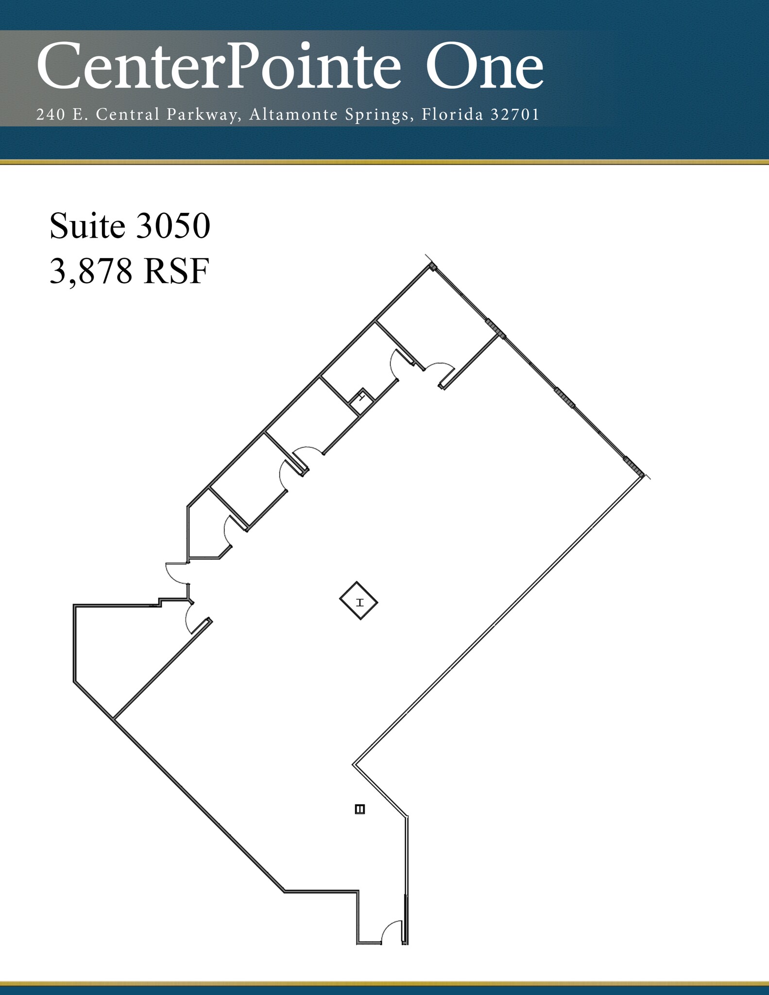 220 E Central Pky, Altamonte Springs, FL en alquiler Plano del sitio- Imagen 1 de 1