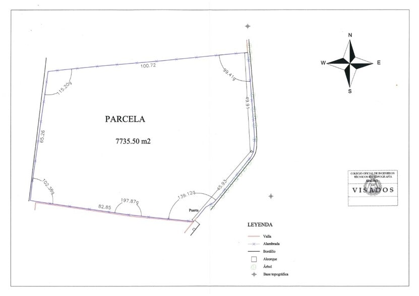 Terreno en Leganés, Madrid en venta - Plano de solar - Imagen 3 de 3