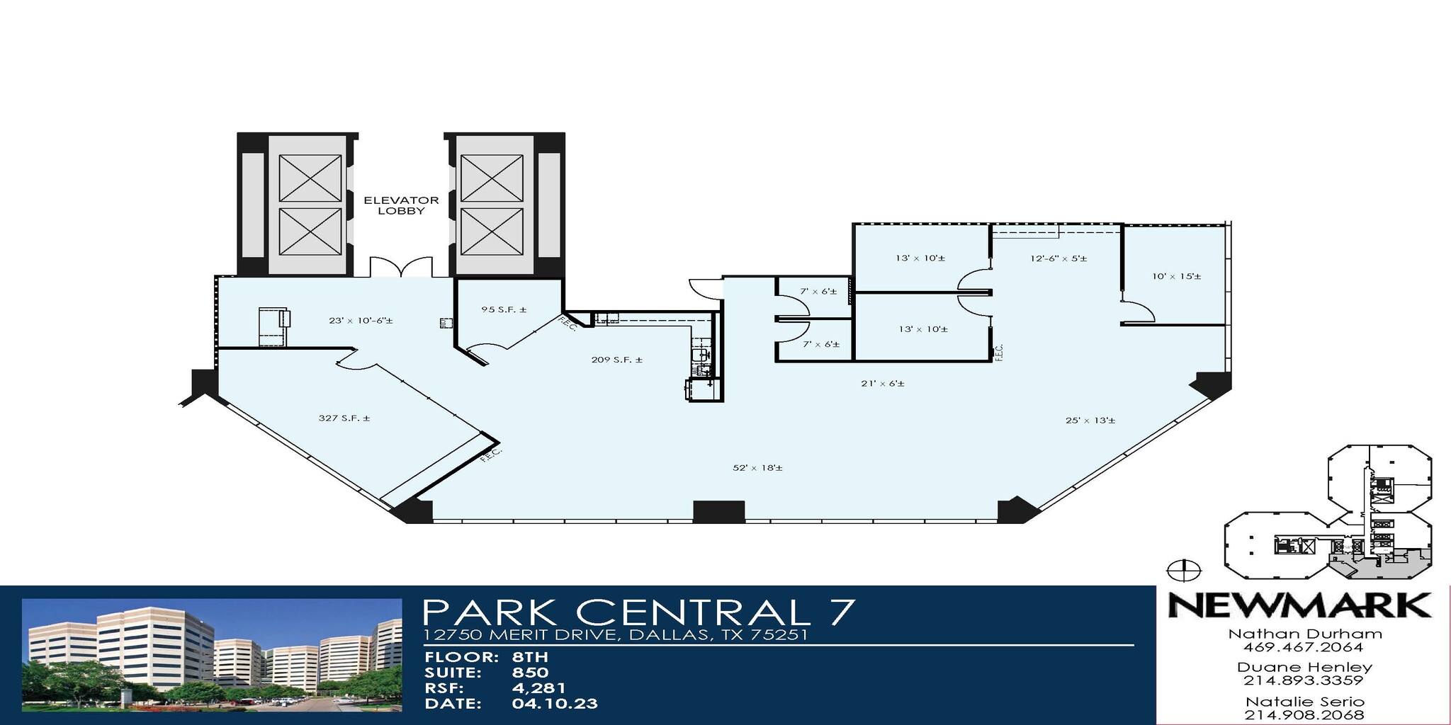 12750 Merit Dr, Dallas, TX en alquiler Plano de la planta- Imagen 1 de 1