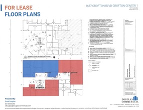 1655 Crofton Blvd, Crofton, MD en alquiler Plano de la planta- Imagen 1 de 2