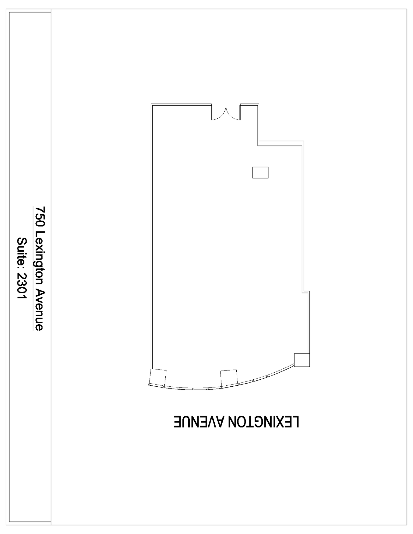 750 Lexington Ave, New York, NY en alquiler Plano de la planta- Imagen 1 de 4