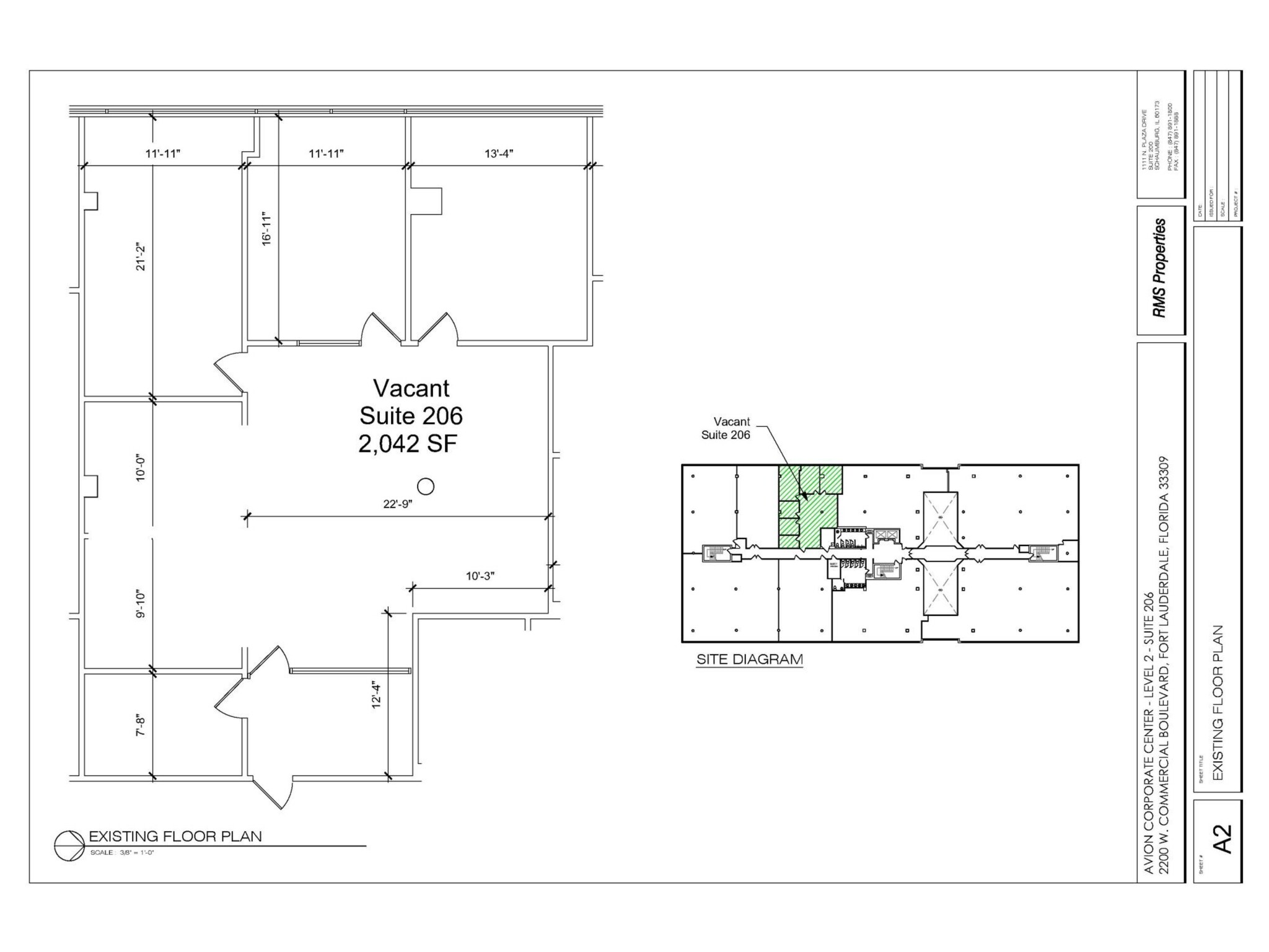 2200 W Commercial Blvd, Fort Lauderdale, FL en alquiler Plano del sitio- Imagen 1 de 1