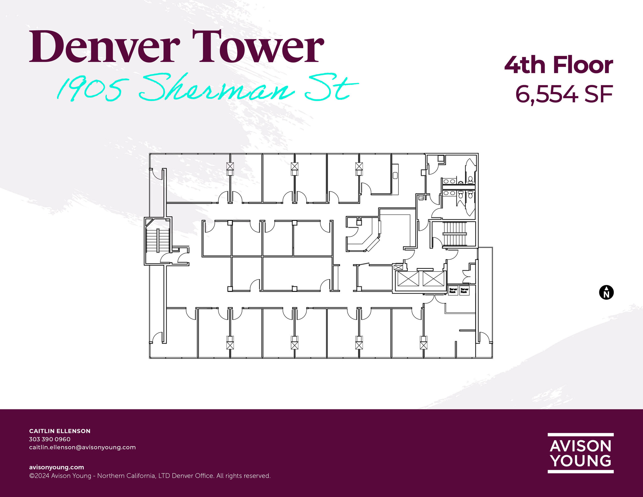 1905 Sherman St, Denver, CO en alquiler Plano de la planta- Imagen 1 de 1