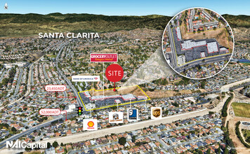 26801-26892 Bouquet Cyn, Santa Clarita, CA - vista aérea  vista de mapa - Image1