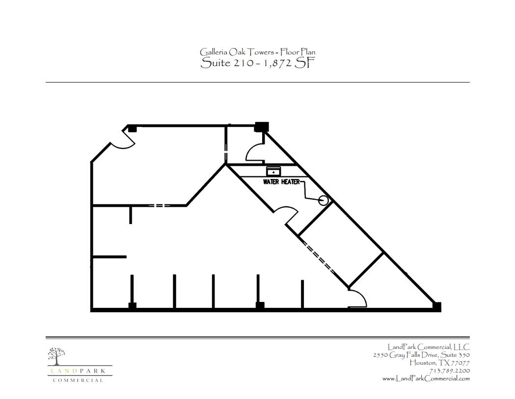 5821 Southwest Fwy, Houston, TX en alquiler Plano de la planta- Imagen 1 de 1