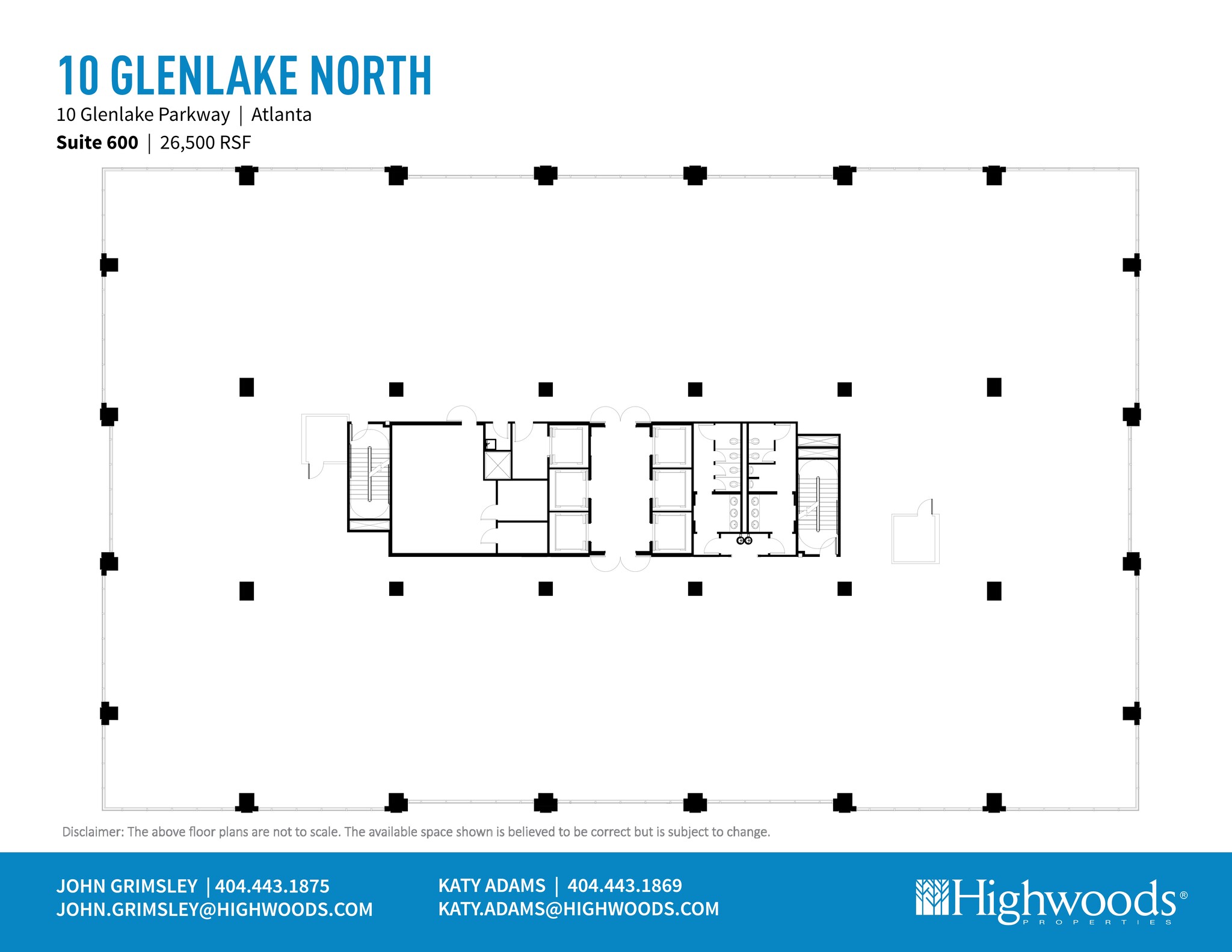 10 Glenlake Pky NE, Atlanta, GA en alquiler Plano del sitio- Imagen 1 de 1