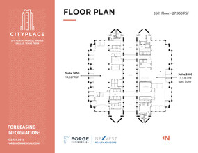 2711 N Haskell Ave, Dallas, TX en alquiler Plano de la planta- Imagen 1 de 1