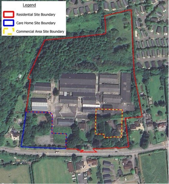 Axbridge Rd, Cheddar en venta - Vista aérea - Imagen 3 de 9