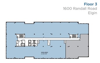 1600 N Randall Rd, Elgin, IL en alquiler Plano de la planta- Imagen 1 de 1