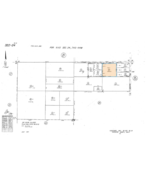 23805 Orange Ave, Perris, CA en venta - Plano de solar - Imagen 1 de 1