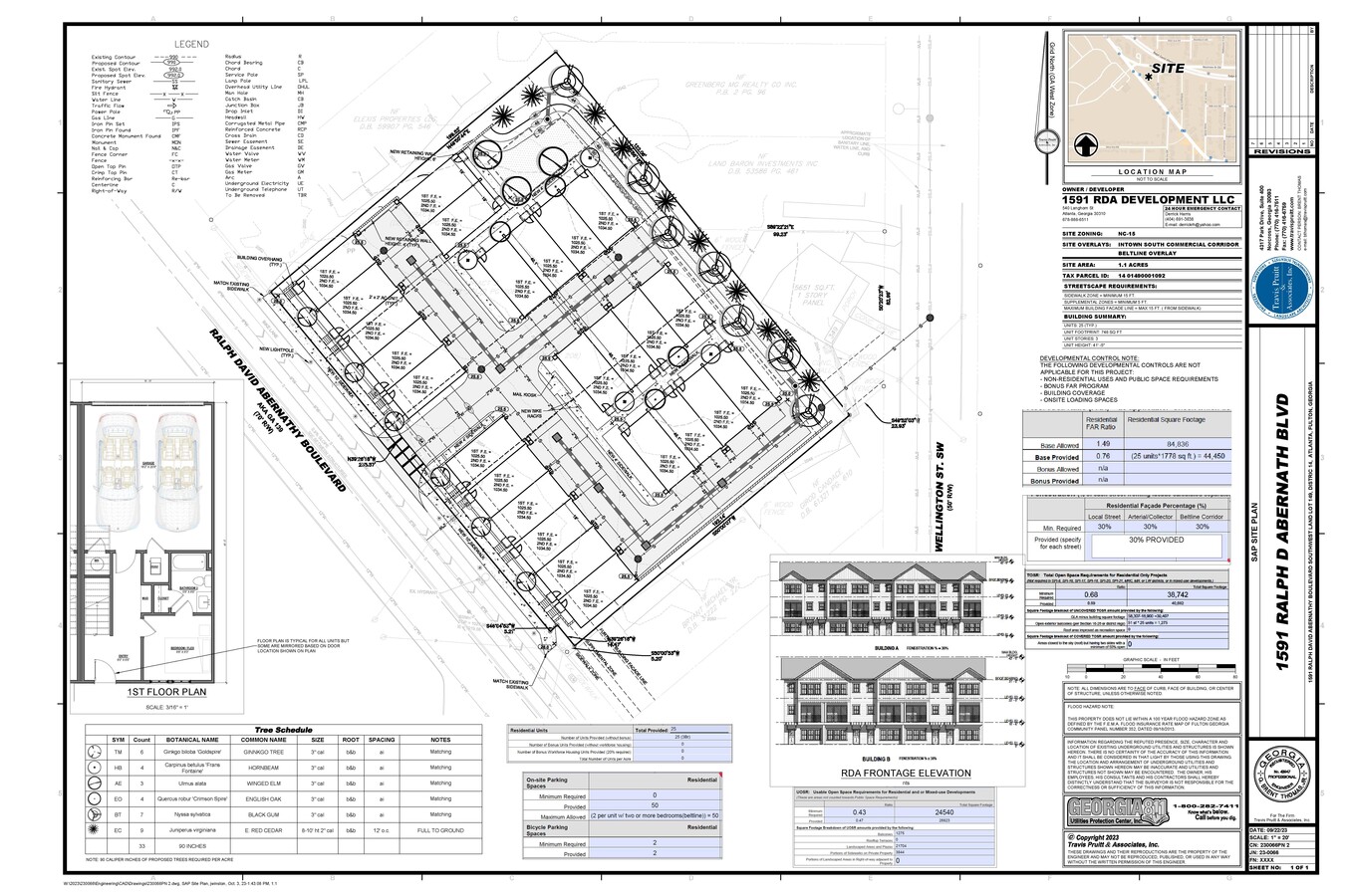 Plano del sitio