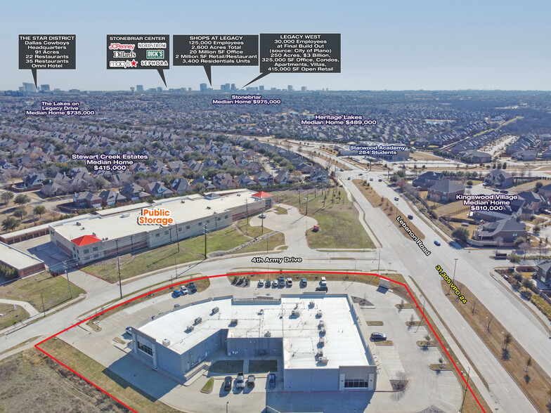 4747 Fourth Army Dr, Frisco, TX en venta - Foto del edificio - Imagen 2 de 8