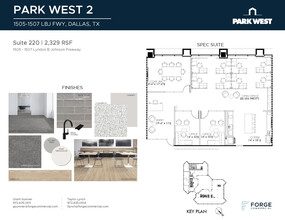 1501-1507 Lyndon B Johnson Fwy, Dallas, TX en alquiler Plano de la planta- Imagen 2 de 2