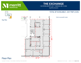 1122 Kenilworth Dr, Towson, MD en alquiler Plano de la planta- Imagen 1 de 1