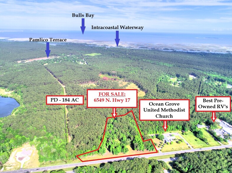 6549 Highway 17 Hwy, Awendaw, SC en venta - Foto del edificio - Imagen 1 de 18