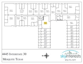 4445 Interstate 30, Mesquite, TX en alquiler Plano del sitio- Imagen 1 de 1