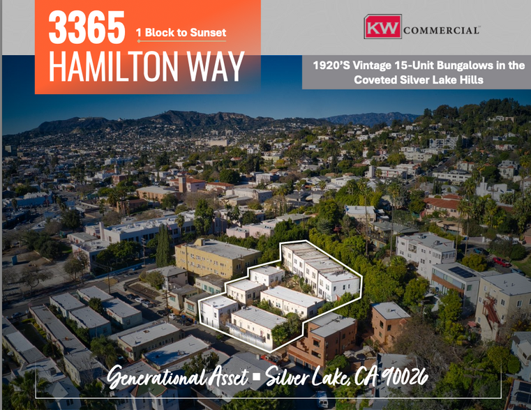 3365-3373 3/4 Hamilton Way, Los Angeles, CA en venta - Foto del edificio - Imagen 1 de 10