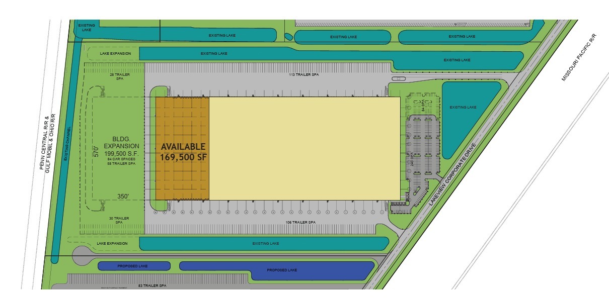 3919 Lakeview Corporate Dr, Edwardsville, IL en alquiler Plano de la planta- Imagen 1 de 2