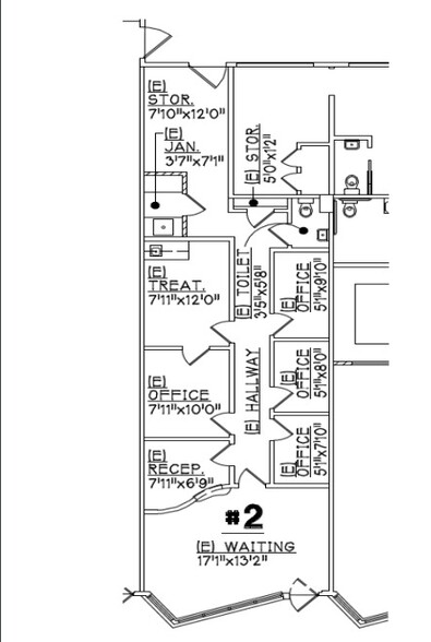 17751 Sherman Way, Reseda, CA en alquiler - Plano de la planta - Imagen 2 de 2