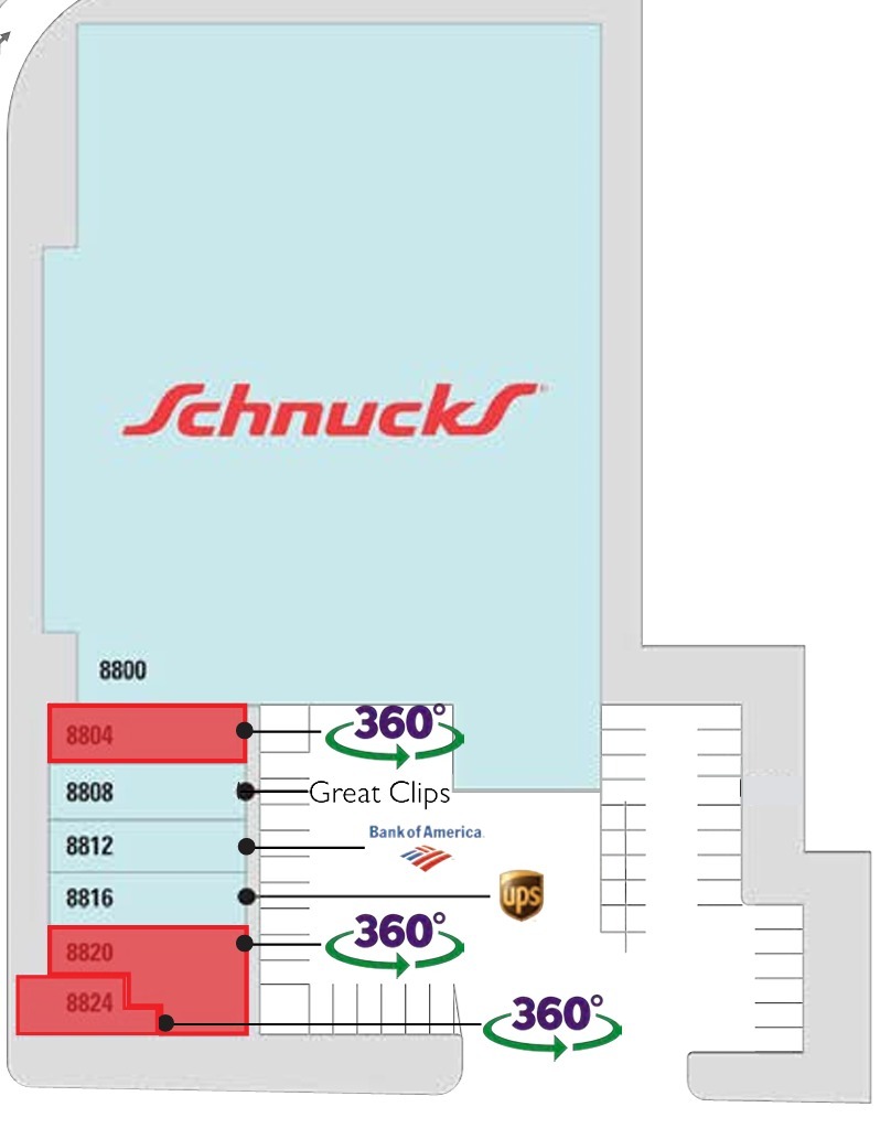 8800 Manchester Rd, Brentwood, MO en alquiler Plano de la planta- Imagen 1 de 1