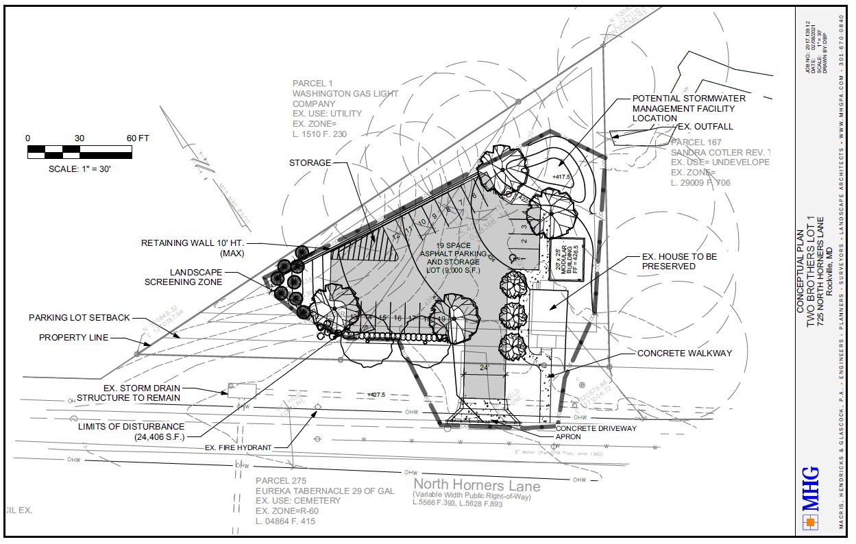 725 N Horners Ln, Rockville, MD en venta Foto del edificio- Imagen 1 de 2